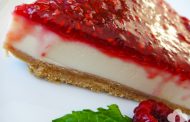 Cheesecake de framboesa