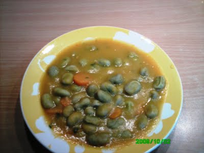 Sopa de favas 