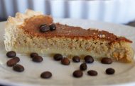 Tarte de Queijo Fresco e Café 