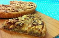 Tarte de Requeijão e Amêndoa