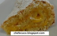 Torta de Amêndoa com Creme de Ovos