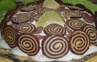 Torta de Limão com Chocolate