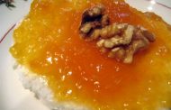 Pudim de Abóbora com Nozes 