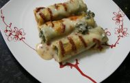 Canelloni com Espinafre