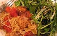 Angel Hair With Balsamic Tomatoes