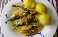 Peixe-espada frio de escabeche