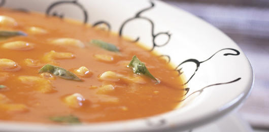 Sopa de Tomate à Italiana 