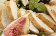 Salada de frango com figos 