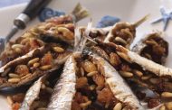 Sardinhas Recheadas com Passas e Pinhões 