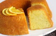 Bolo de laranja para lanche