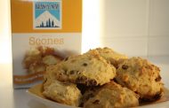 Scones com passas 