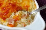 Arroz gratinado