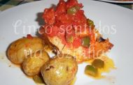 Bacalhau com Tomates