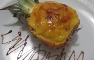 Ananás com Fios de Caramelo 