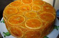 Bolo de nozes com laranja