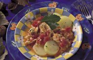 Línguas de Bacalhau com Tomate 