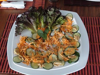 Salada de Pepino com Nozes