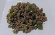 Carne Moída com Quiabo
