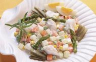Salada de Legumes e Peixe com Maionese 