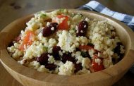 Salada mediterrânica de couscous 