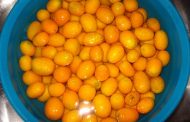 Doce de laranja caramelada  ou kin kan