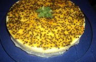 Tarte de Requeijão com Maracujá 