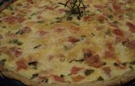 Quiche de Queijo com Manjericão