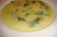 SOPA DE COURGETTE COM SALMÃO