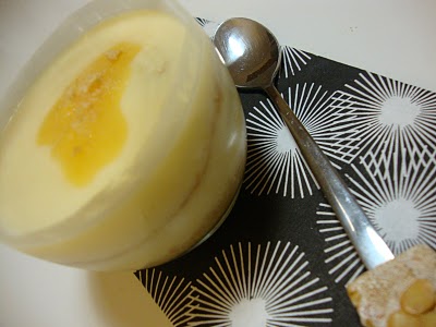 Mousse de limão com iogurte