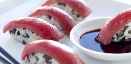 Sushi com sabor mediterrânico 