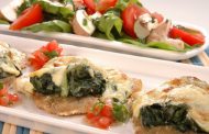 Escalope com Espinafre