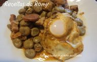 Arroz de Favas com Entremeada