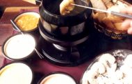 Fondue de camarão enformado