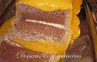 Bolo Gelado de Chocolate e Natas 