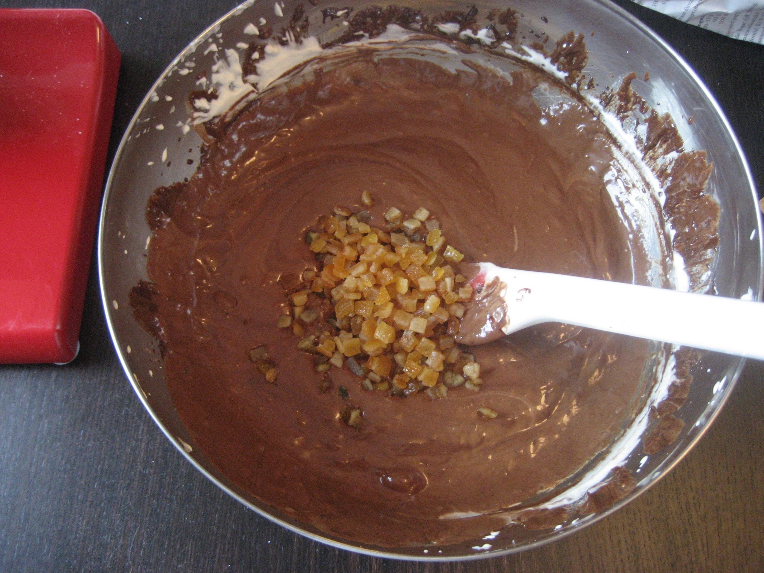 Laranjas com Mousse de Chocolate 