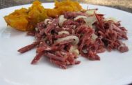 Carne-seca com quibebe