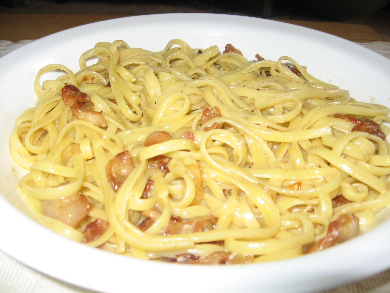 Espaguete A Carbonara 