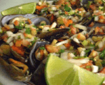 MARISCOS BRANCOS QUENTES AO VINAGRETE