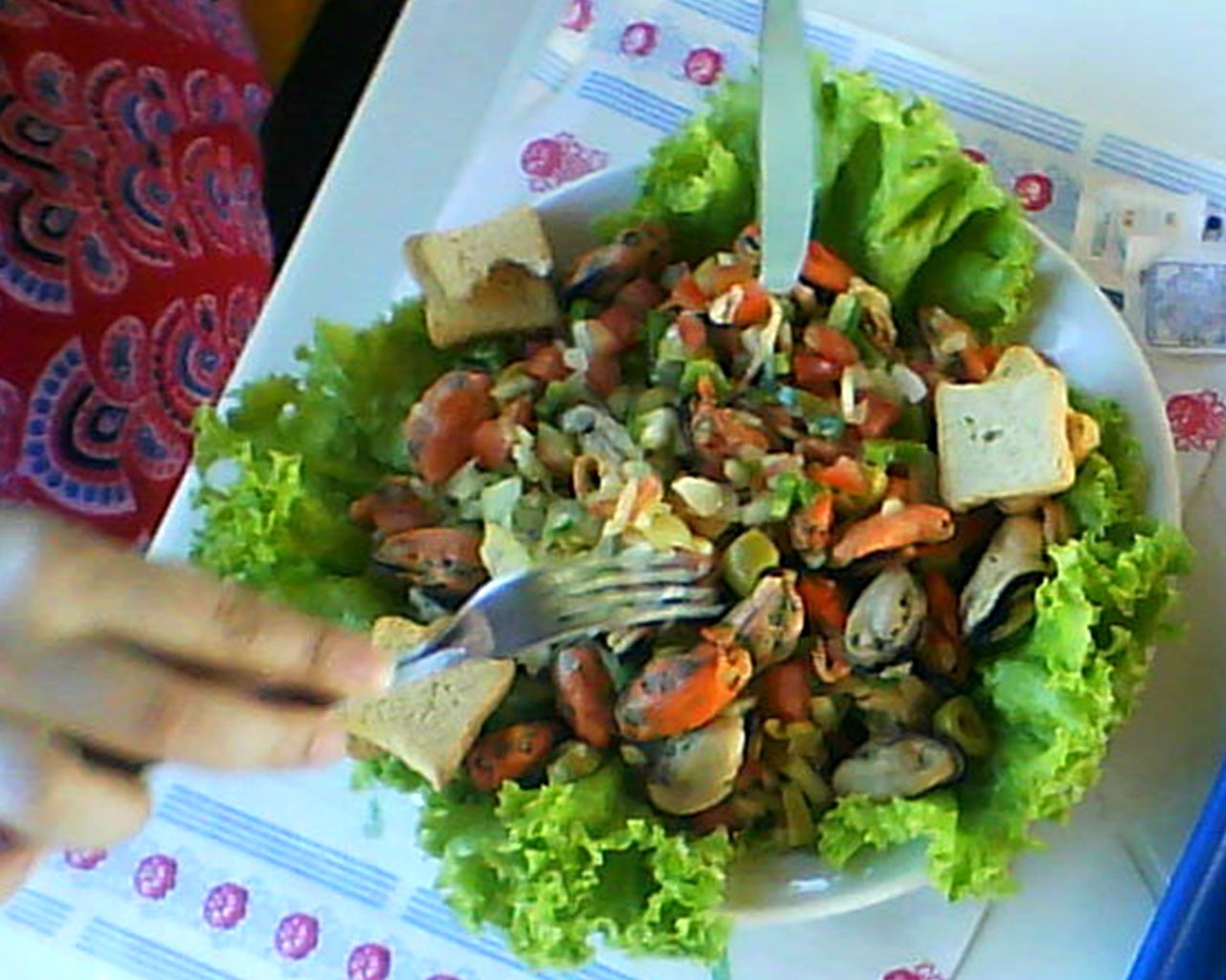 Salada de Mexilhão