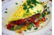 Omelete com Jardineira de Legumes