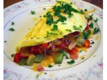 Omelete com Jardineira de Legumes