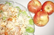 Salada de galinha com maçã