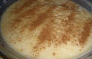 Arroz-doce dourado