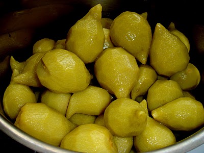 Compota de figos ou pêssegos verdes