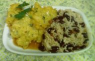 Fritos de Bacalhau com Arroz de Feijão