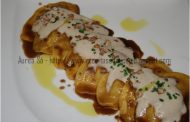 Raviolli com Molho de Cogumelos e Nozes 