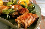 Frango com Hortelã e Laranja