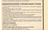 CONSELHOS ÚTEIS 
