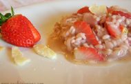 Risoto de morango