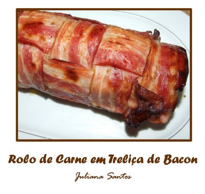 Rolo de Carne com Bacon